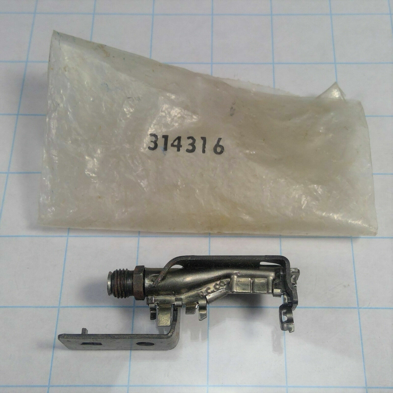 NEW Vintage GE Roper GAS RANGE Oven Pilot Asm 314316 4331871 4352013 R.C. Co.