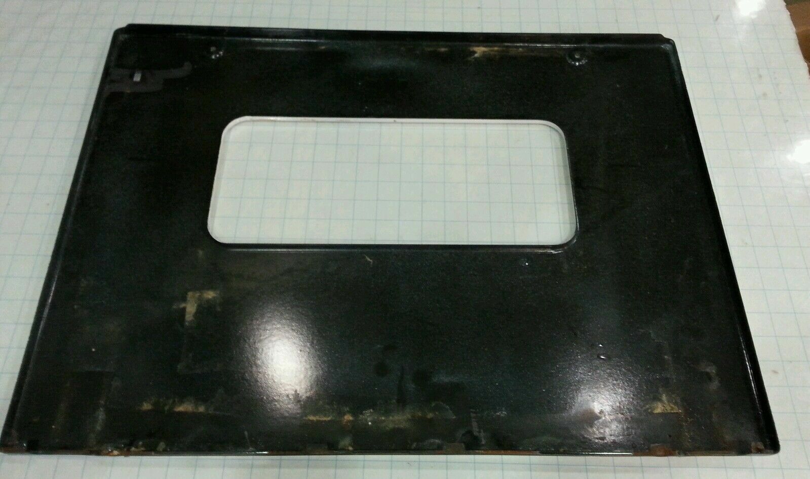 Vintage GE General Electric Stove Range J32602WH Oven Door Panel Front Cover - Image 2