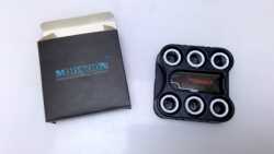 NEW MONSOON G1/4" 1/2" ID, 5/8" OD Free Center Hardline Fittings (WHITE) FCH-1258-6-WH