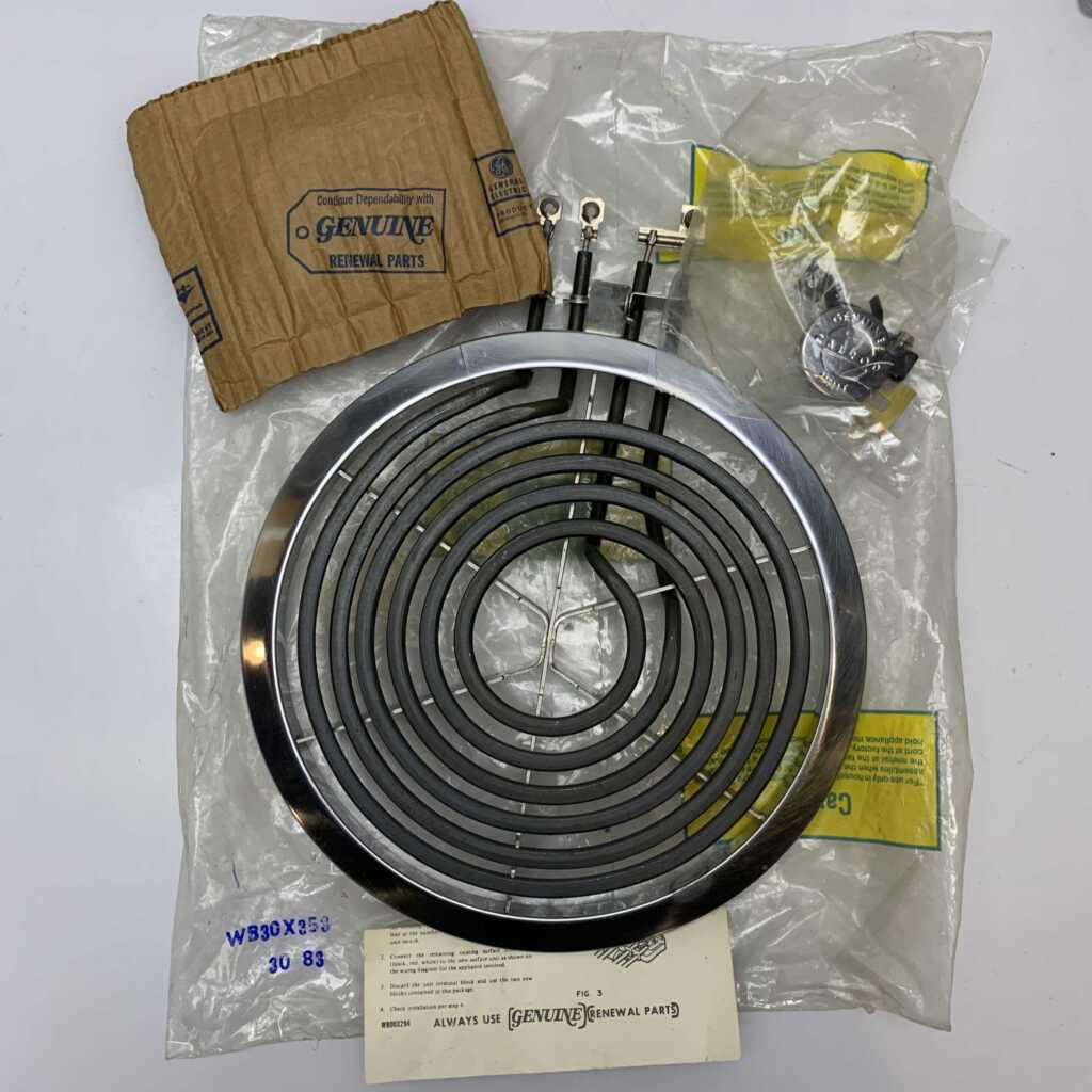 NEW GENUINE OEM GE Range 8" Burner Kit WB30X353 PS244048 AP2634795 Lorain Furniture