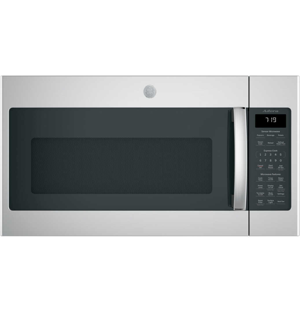 NEW GE ADORA 30 Inch 1.9 cu. ft. OTR Microwave STAINLESS STEEL