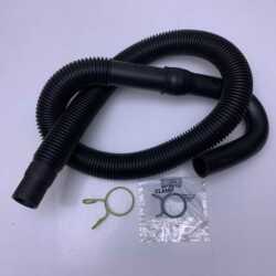 NEW GENUINE Whirlpool Washer Drain Hose AND BOTH Hose Clamps 285664