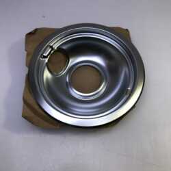 NEW GENUINE OEM WHIRLPOOL Range 6" Burner Drip Bowl W10196406RW 1534547