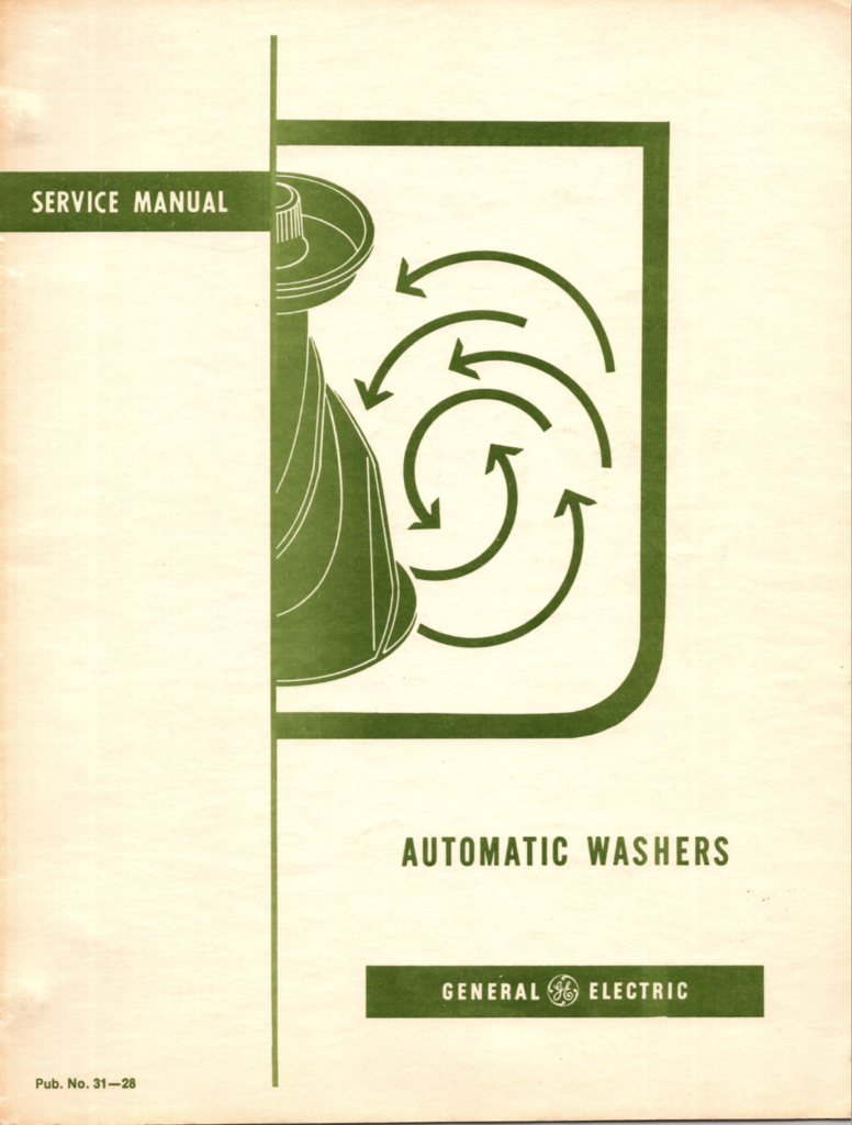General Electric Automatic Washers Service Manual PDF Download - Lorain