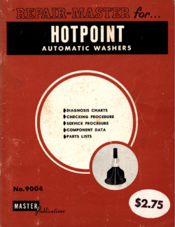 Repair Master for Hotpoint Automatic Washers PDF Download