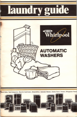 Whirlpool Automatic Washers Laundry Guide PDF Download