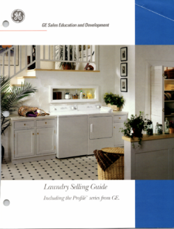 General Electric Laundry Selling Guide PDF Download