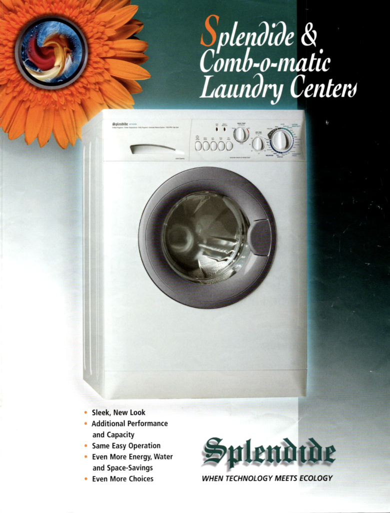 Splendide & Combomatic Laundry Centers Info Booklet PDF Download