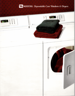 Maytag Dependable Care Washers and Dryers Catalog PDF Download