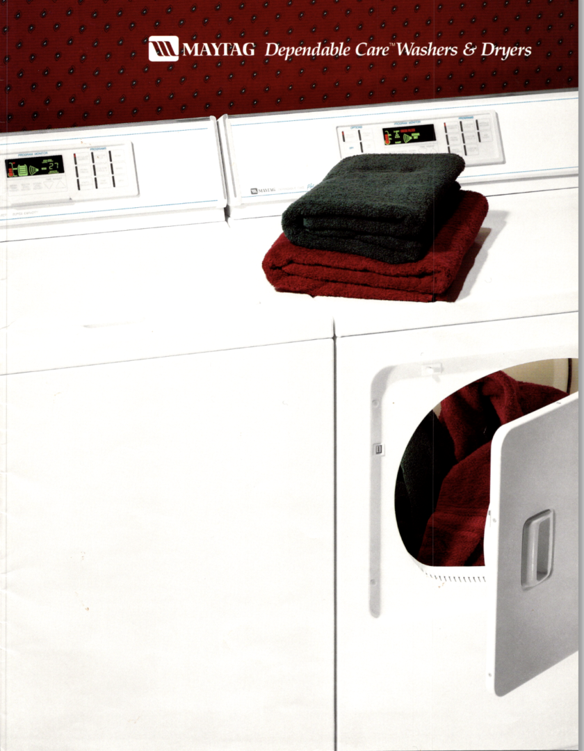 Maytag Dependable Care Washers and Dryers Catalog PDF Download Lorain