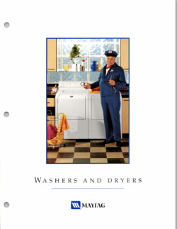 Maytag Washers and Dryers Catalog PDF Download