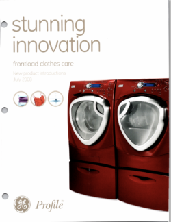 General Electric Frontload Washer and Dryer Catalog (July 2008) PDF Download