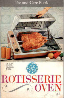 General Electric Rotisserie Oven Use and Care Book PDF Download