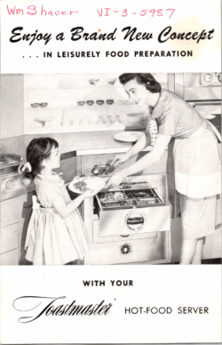 Toastmaster Hot-Food Server Care Guide PDF Download