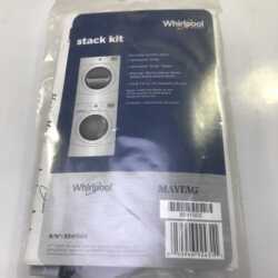 NEW GENUINE OEM WHIRLPOOL MAYTAG Washer Dryer Stack Kit 8541503 38005