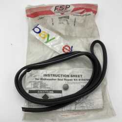 NOS GENUINE FSP WHIRLPOOL Dishwasher Door Gasket Seal 8193906 W11196317 W10112096