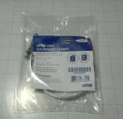 NEW Maytag Whirlpool Universal 4" Dryer Vent Clamp (Set of 2) OEM 4396008RP