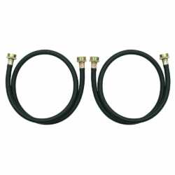 NEW WHIRLPOOL FSP 4FT. Washer Rubber Inlet Hose SET 8212546RP