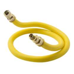 NEW UNIVERSAL 4FT. Gas Dryer Supply Line 3/8F x 1/8F