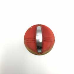VTG Antique MAGIC CHEF Gas Range STOVE PARTS Red Burner Knob
