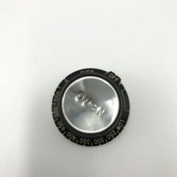 NOS Vintage Antique 50's 60's 70's STOVE RANGE PARTS Oven Thermostat Knob BLACK