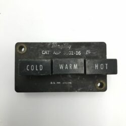 Vintage MAYTAG WASHER PARTS Water Temperature Selector Switch ASP 3101-16