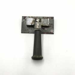 VTG Antique 1930's WHITE STAR Gas Stove ART DECO Drawer Pull - BAKELITE Black