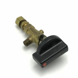 New VTG Antique VIKING Thermador GAS STOVE Brass Burner Valve w/ Knob 5327 AGA R