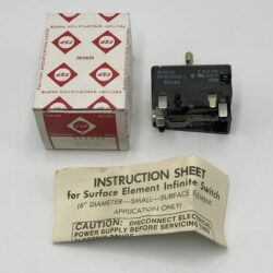 NEW Genuine OEM Whirlpool STOVE Infinite Burner Switch 312010 4391992 KS871402-1