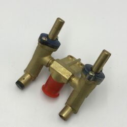 ANS 1721.15 DOUBLE Dual Brass Gas Valve MANIFOLD 91721.15 AGA GH010 8518 8531