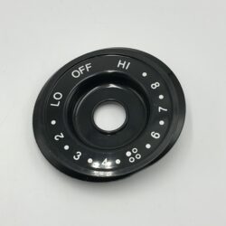 NEW Whirlpool ROPER Electric Range BURNER KNOB Bezel  (Left Rear) 331540 4336571