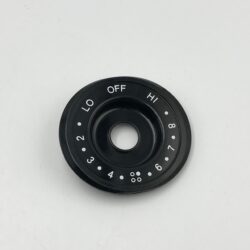 NEW Whirlpool ROPER Electric Range BURNER KNOB Bezel  (Rgt Rear) 331541 4336572