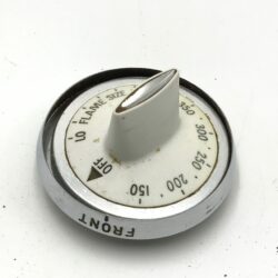 Vintage UNIVERSAL Waste King STOVE RANGE PARTS Front Right Burner Knob 252110 F 4085