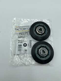 NEW GENUINE OEM WHIRLPOOL Top Filter Dryer Roller Set 349241T 337089 3389901 3397588