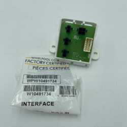 NEW GENUINE OEM WHIRLPOOL Commercial Washer Coin Slide Interface WPW10491734 W10491734 AP6022263 2980583