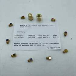 New Frigidaire Oven Conversion Kit Burners and Instructions GRLP5 AP7213138 316243721 316243720