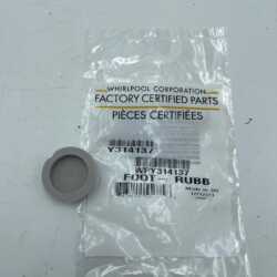 New Genuine Whrilpool Rubber Foot WPY314137 AP6024197 PS11757547 1246151 WPY314137VP
