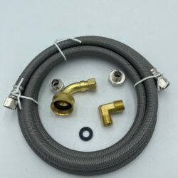 New Genuine Universal Braided Dishwasher Connector w/ Adaptor WX28X326 AP5668534 PS6447790 WX28X323