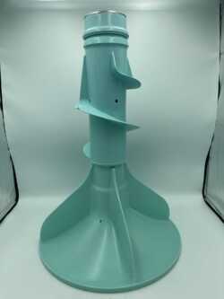 Genuine Kitchenaid Washer Complete Turqoise Agitator 3349581, 3349582, 389142