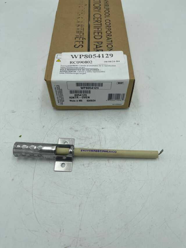 Genuine Whirlpool Oven Ignitor WP8054129, AP6011649, PS11744847