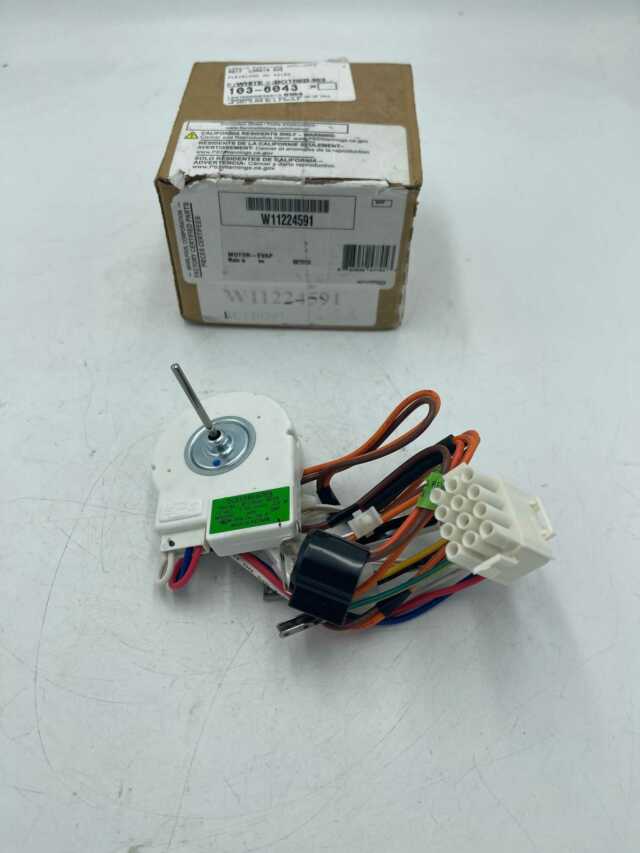 Genuine Whirlpool Refrigerator Evaporator Fan Motor W11224591, AP6329809, PS12349521 - Image 2