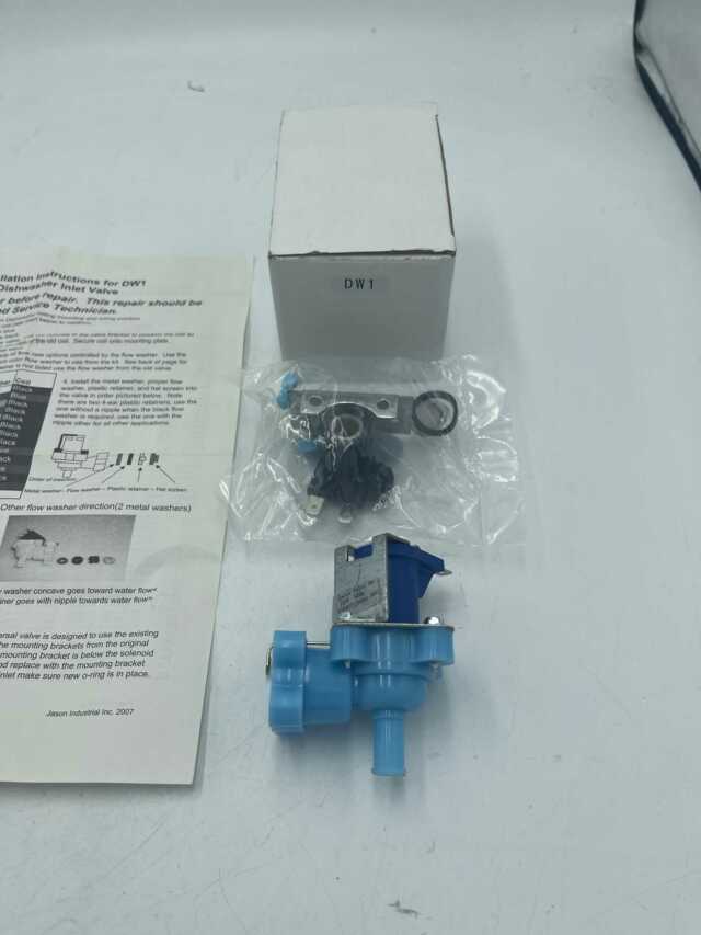 NOS DW1 Universal Dishwasher Inlet Valve 5300808960, WD15X93, 303650, 4171000, LF-DW1 - Image 2