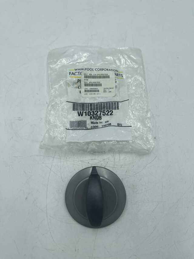 Genuine Whirlpool Washer Timer Knob W10327522, AP6019627, PS11752936