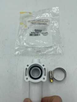 Genuine Whirlpool Washer Siphon Break w/ clamp 206638, AP4023880, PS2017342