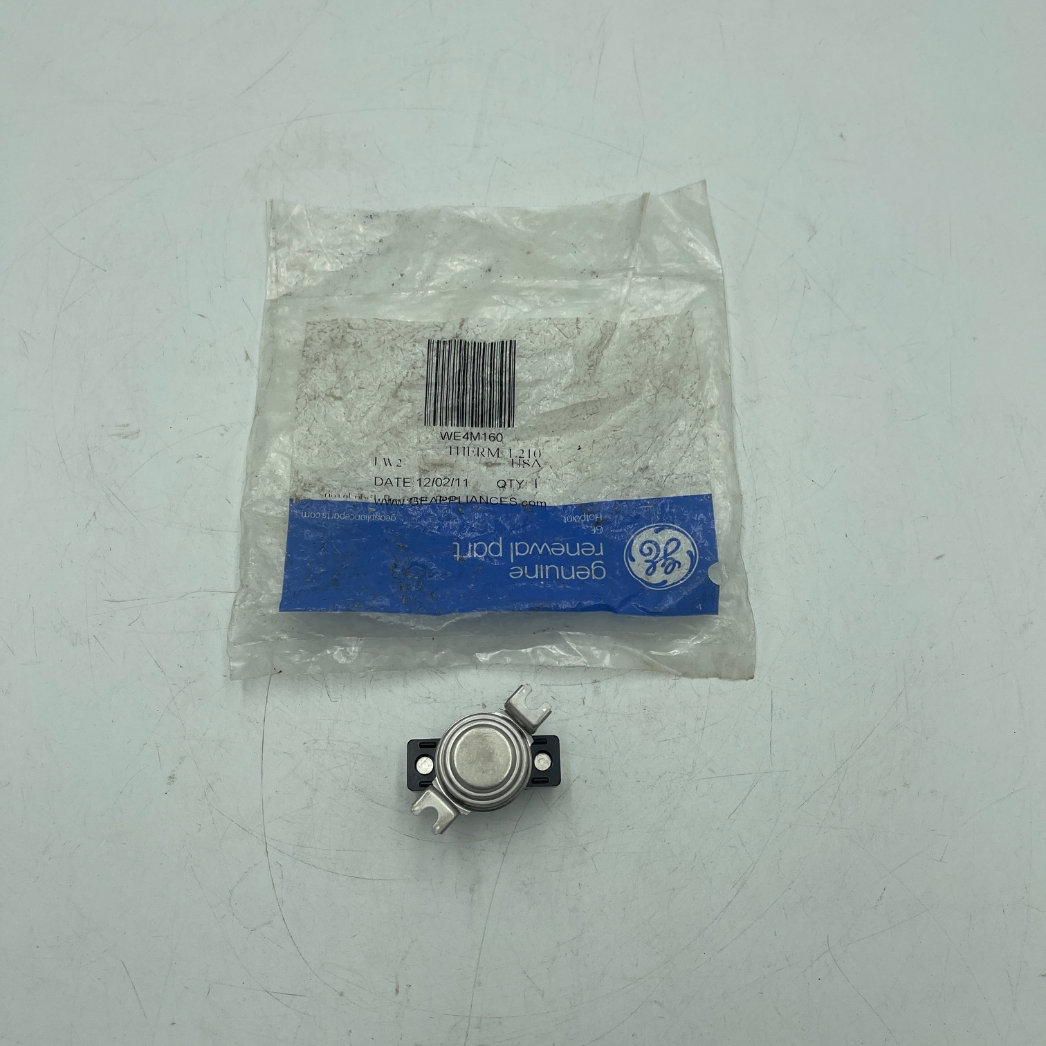 NEW GE General Electric DRYER Thermostat WE4M160 276449 AP2042573 PS267911 - Image 2