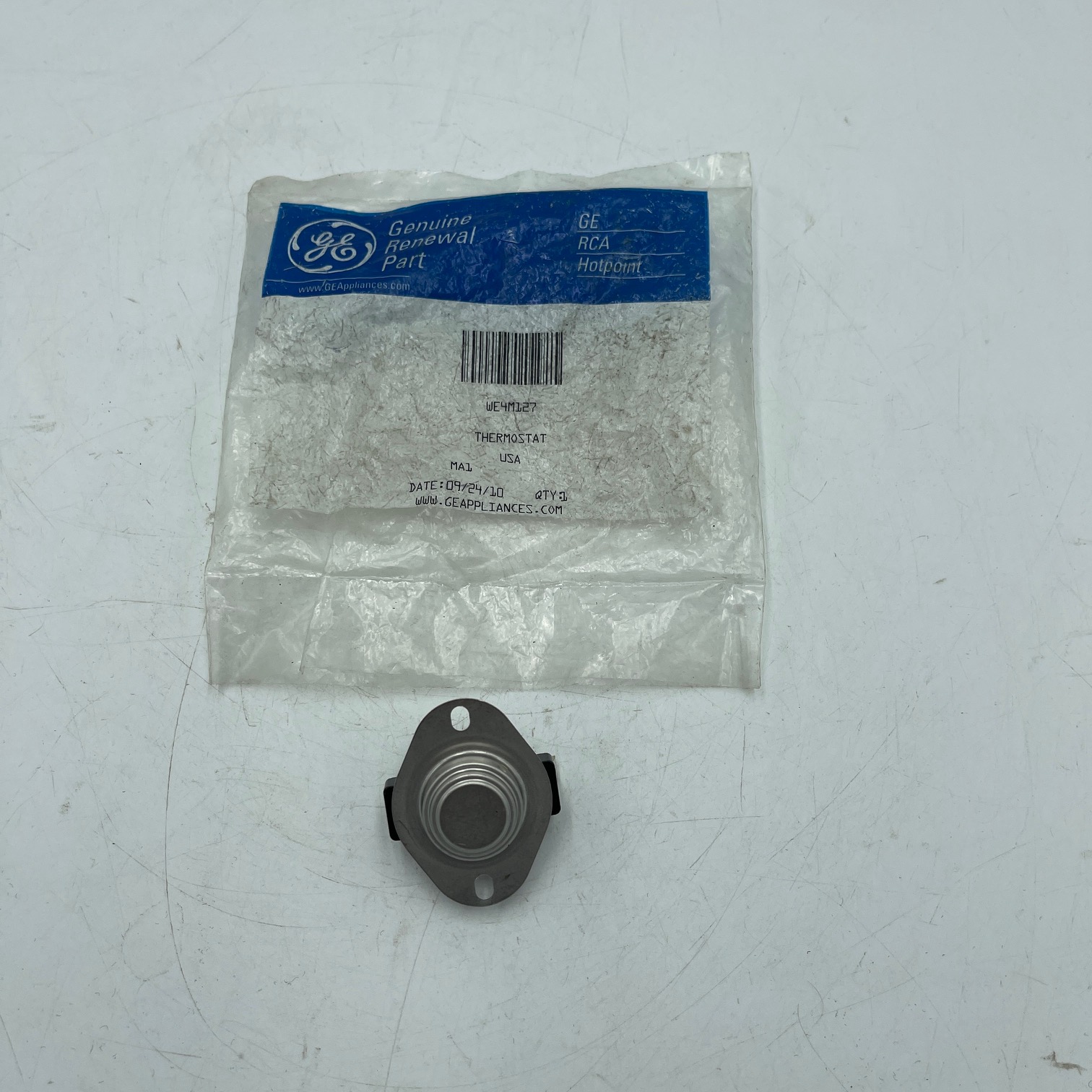 New GE DRYER THERMOSTAT WE4M127 WE4X691 AP2042558 WE04X0691 WE04M0127 - Image 2