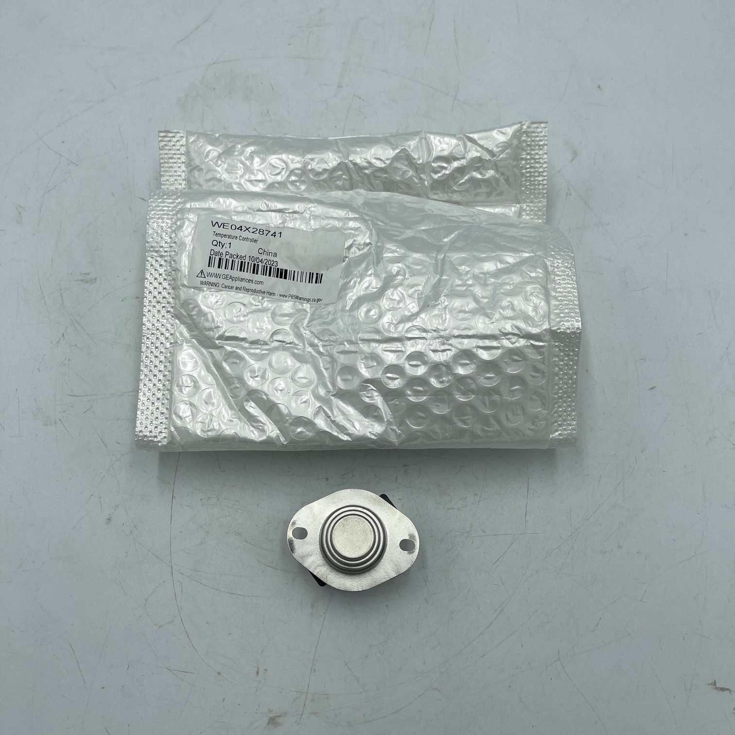 New GE Temperature Contoller Thermostat WE04X28741 502214 Z2309 - Image 2