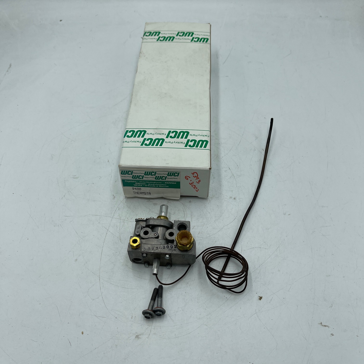 NOS WCI Gas Range Thermostat 9488, 5393G3002
