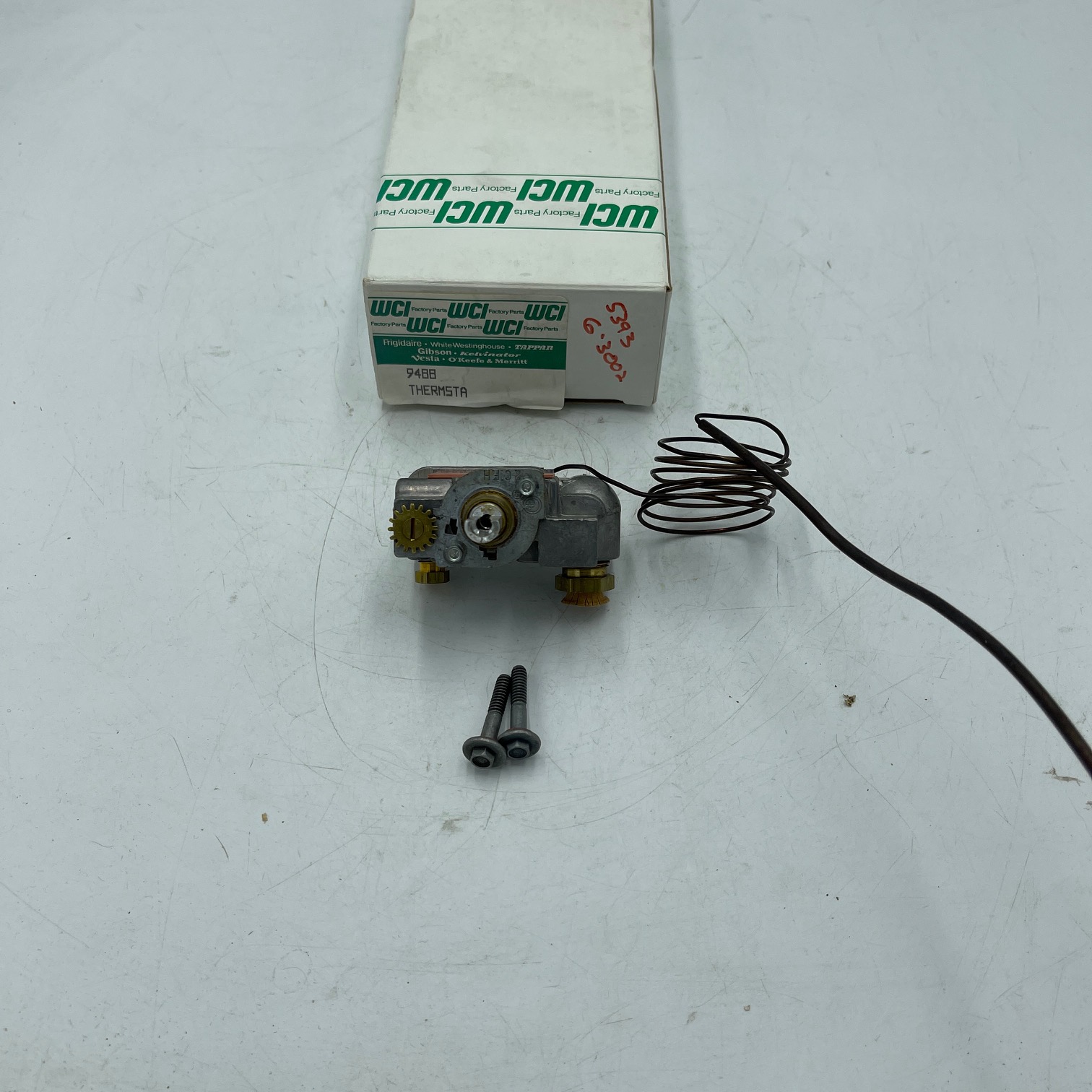 NOS WCI Gas Range Thermostat 9488, 5393G3002 - Image 2