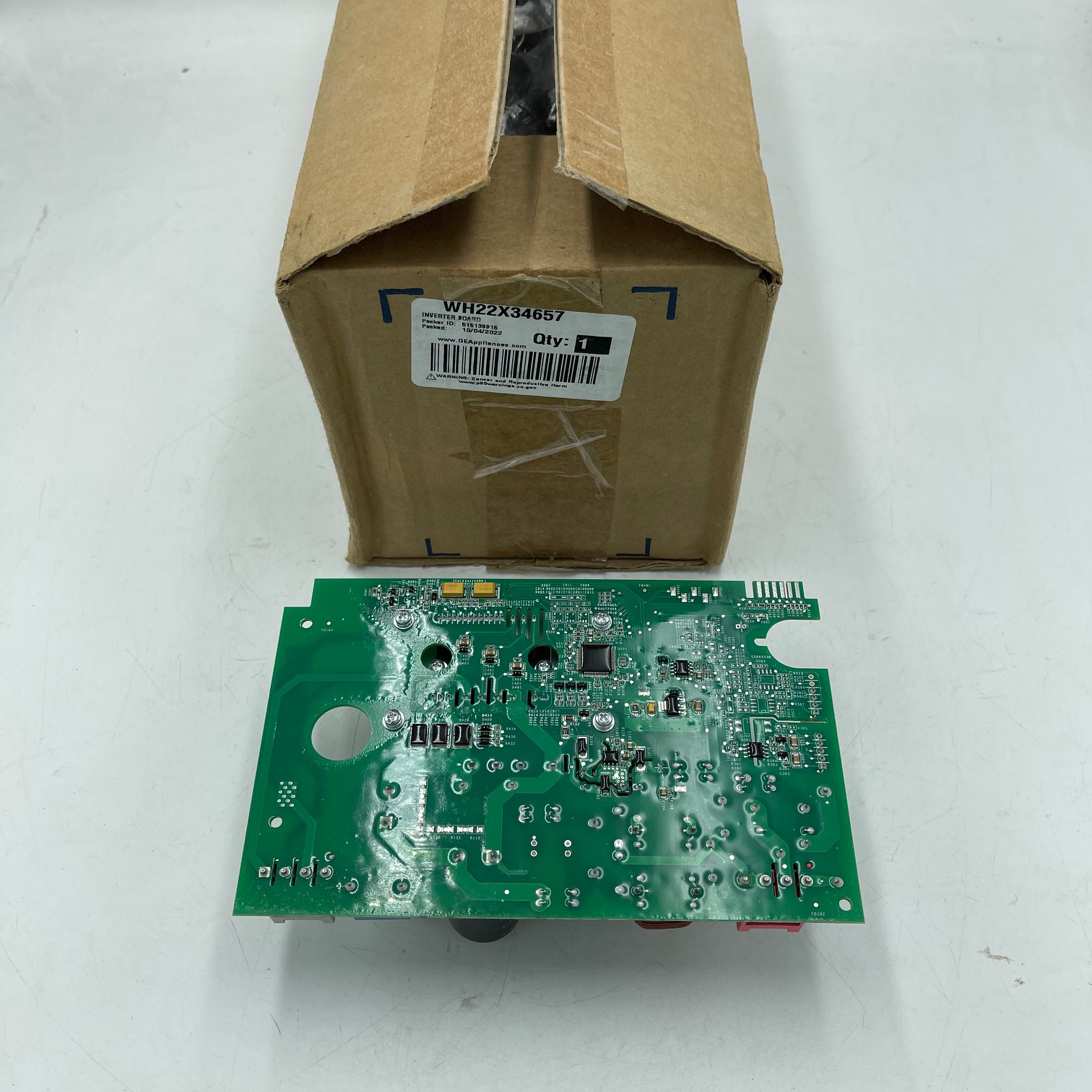 Genuine GE Washer Inverter Board WH22X34657, WH22X38837, AP8050996 - Image 2